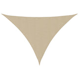 Vidaxl Sunshade Triangular 4x4x5,8 m Oxford Stof beige