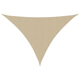 Vidaxx fortelt trekantet 5x6x6 m oxford stof beige