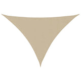 Vidaxl Sunshade Triangular 4x5x6,4 m Oxford Stof beige