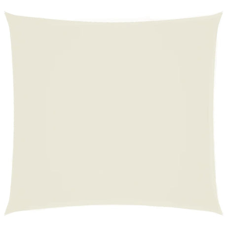 Vidaxl Sunshade Square 6x6 M Oxford Fabric Crème -farvet