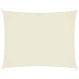 Vidaxl Sunshade Rectangular 2x3 M Oxford Fabric Crème