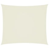 Vidaxl Sunshade rektangulær 2,5x3 m Oxford Fabric Crème -farvet -farvet