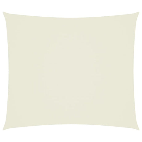 Vidaxl Sunshade rektangulær 2,5x3 m Oxford Fabric Crème -farvet -farvet