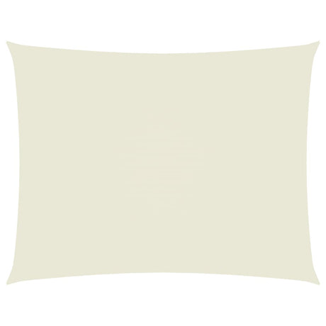 Vidaxl Sunshade rektangulær 2,5x4 m Oxford Fabric Crème -farvet -farvet