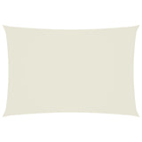 Vidaxl Sunshade Rectangular 2,5x4,5 m Oxford Fabric Crème -farvet