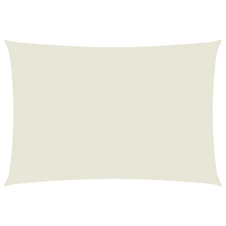 Vidaxl Sunshade Rectangular 2,5x4,5 m Oxford Fabric Crème -farvet