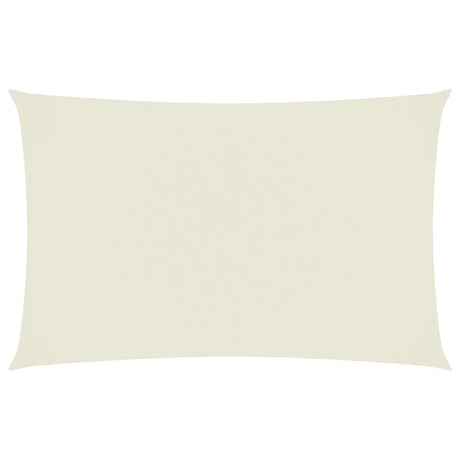 Vidaxl Sunshade Rectangular 4x7 M Oxford Fabric Crème farvet
