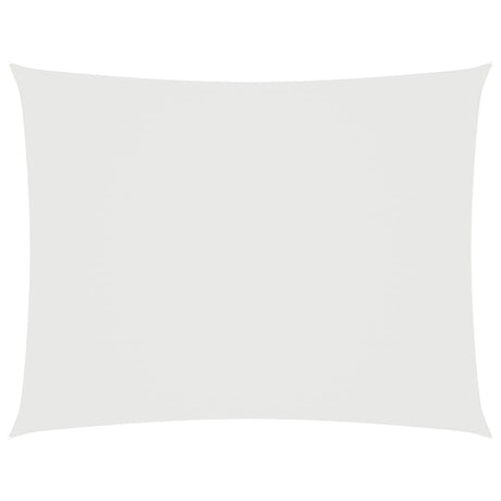 Vidaxl Sunshade Rectangular 3x5 M Oxford Fabric White