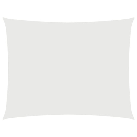 Vidaxl Sunshade Rectangular 3,5x4,5 m Oxford Stof hvid