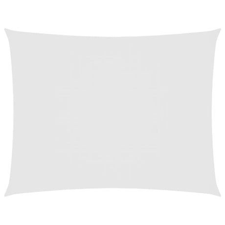 Vidaxl Sunshade Rectangular 5x6 M Oxford Fabric White