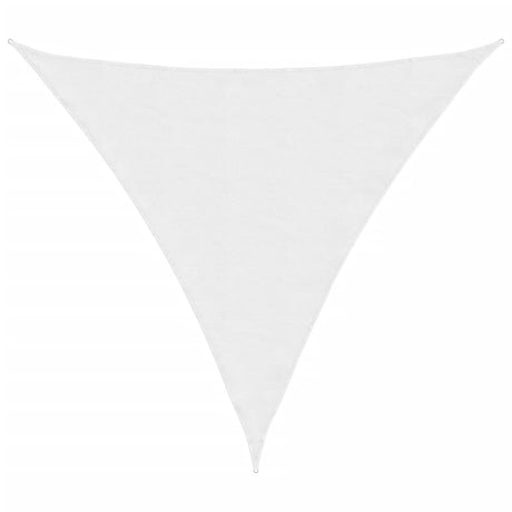 Vidaxl Sunshade Triangular 3.6x3.6x3.6 m Oxford Stof hvidt