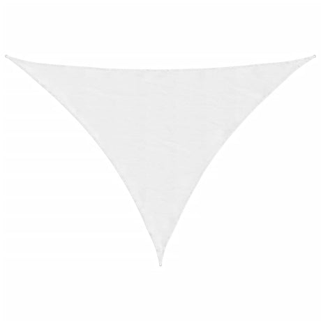 Vidaxl Sunshade Triangular 3x4x5 M Oxford Stof hvid