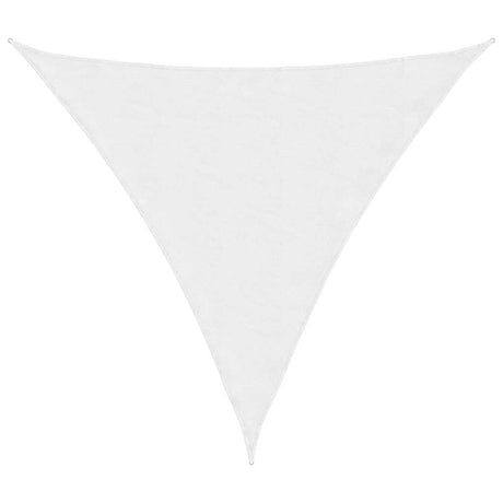 Vidaxl Sunshade Triangular 4x4x4 M Oxford Stof hvid