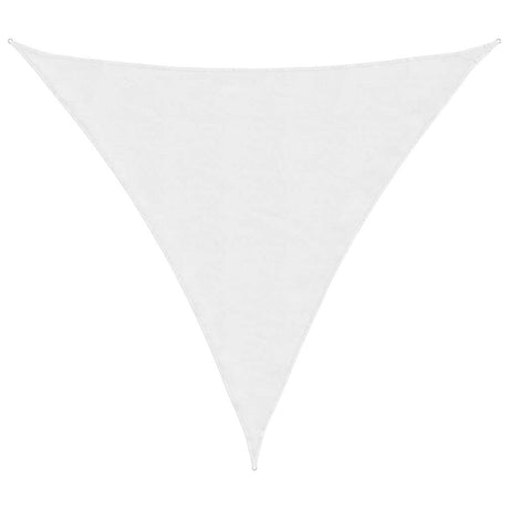 Vidaxl Sunshade Triangular 4,5x4,5x4,5 m Oxford Fabric White White