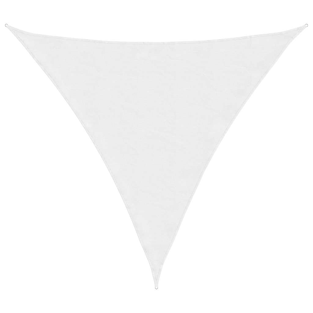 Vidaxl Sunshade Triangular 6x6x6 M Oxford Stof hvid