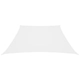 Vidaxl Zonnezeil Trapezium 2 4x3 M Oxford Fabric White