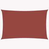 Vidaxl Sunshade Rectangular 5x7 M Oxford Fabric Terracotta -farvet