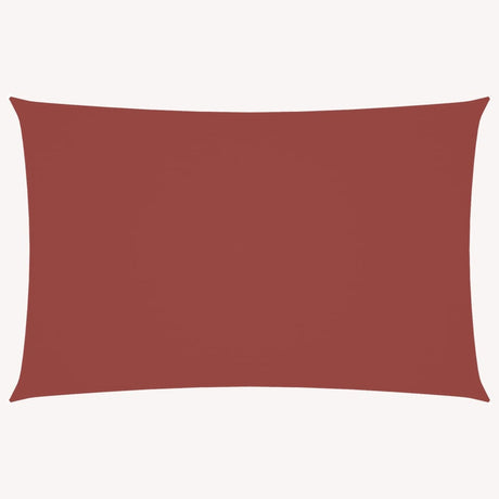 Vidaxl Sunshade Rectangular 5x7 M Oxford Fabric Terracotta -farvet