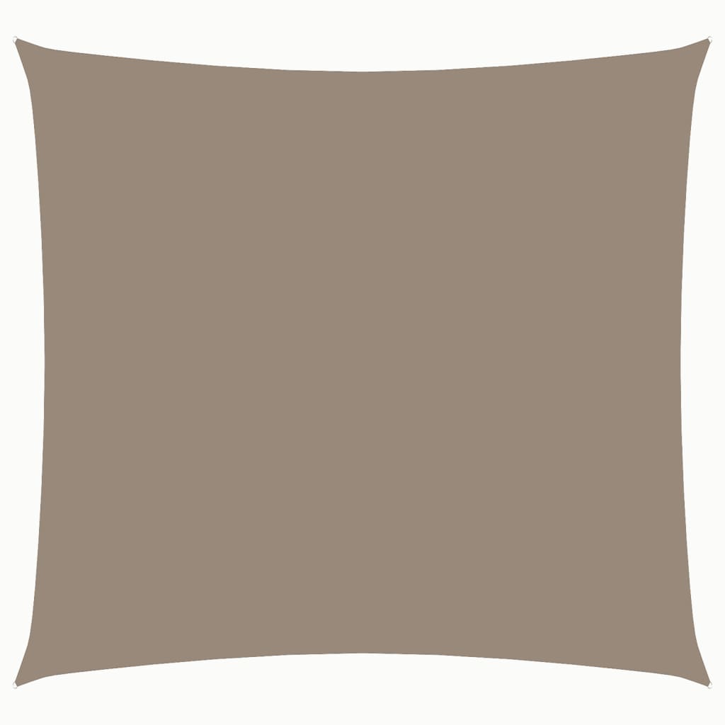 Vidaxl Sunshade Square 2x2 M Oxford Fabric Taupe