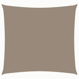 Vidaxl Sunshade Square 3,6x3,6 m Oxford Fabric Taupe