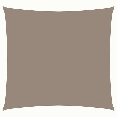 Vidaxl Sunshade Square 4x4 M Oxford Fabric Taupe