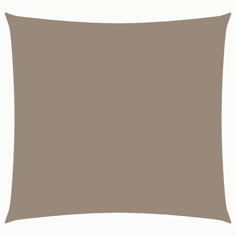 Vidaxl Sunshade Square 7x7 M Oxford Fabric Taupe