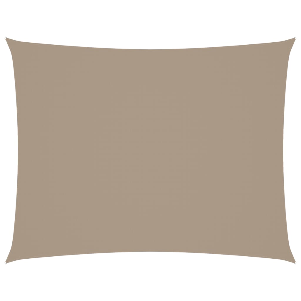 Vidaxl Sunshade rektangulær 2x3,5 m Oxford Fabric Taupe