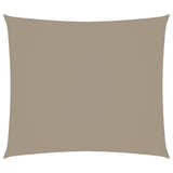 Vidaxl Sunshade rektangulær 2,5x3 m Oxford Fabric Taupe