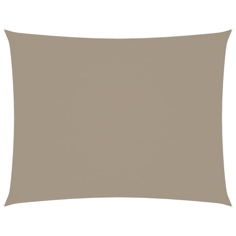 Vidaxl Sunshade rektangulær 2,5x3,5 m Oxford Fabric Taupe