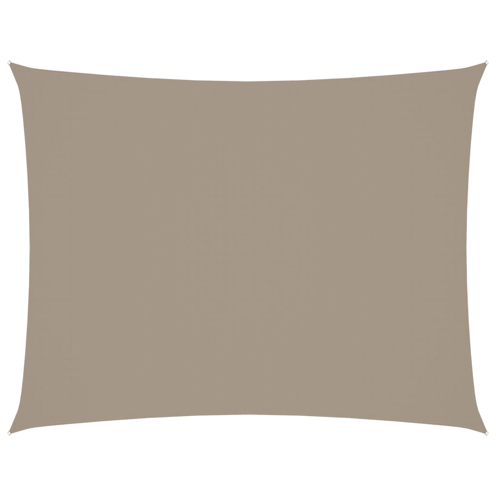 Vidaxl Sunshade rektangulær 2,5x4 m Oxford Fabric Taupe