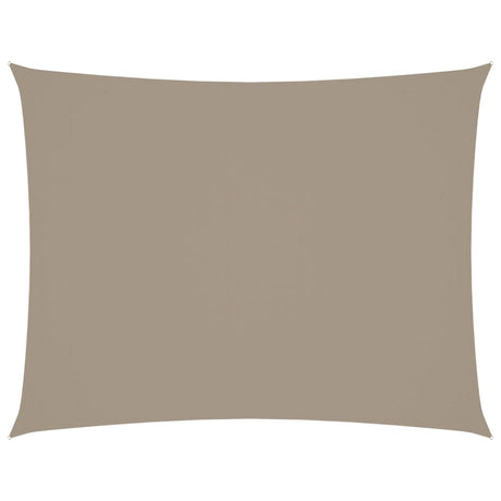 Vidaxl Sunshade rektangulær 2,5x4 m Oxford Fabric Taupe