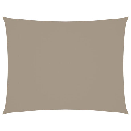 Vidaxl Sunshade Rectangular 3x4 M Oxford Fabric Taupe