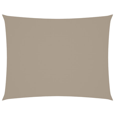 Vidaxl Sunshade rektangulær 3x4,5 m Oxford Fabric Taupe