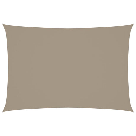 Vidaxl Sunshade Rectangular 3x5 M Oxford Fabric Taupe