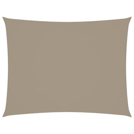 Vidaxl Sunshade Rectangular 3x6 M Oxford Fabric Taupe