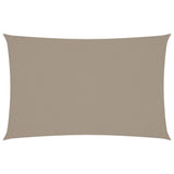 Vidaxl Sunshade Rectangular 4x7 M Oxford Fabric Taupe