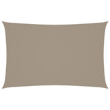 Vidaxl Sunshade rektangulær 5x8 m Oxford Fabric Taupe