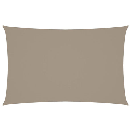 Vidaxl Sunshade rektangulær 5x8 m Oxford Fabric Taupe