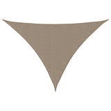 Vidaxl zonnescherm driehoekig 3x4x4 m oxford stof taupe