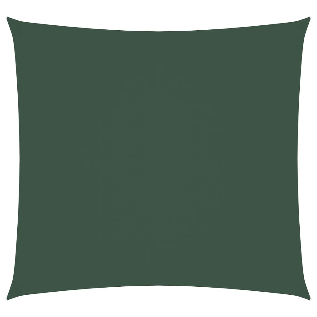 Vidaxl Sunshade Square 2,5x2,5 m Oxford stof mørkegrøn