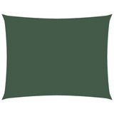 Vidaxl Sunshade rektangulær 2x3,5 m Oxford stof mørkegrøn