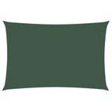 Vidaxl Sunshade rektangulær 2x4 m Oxford Stof mørkegrøn