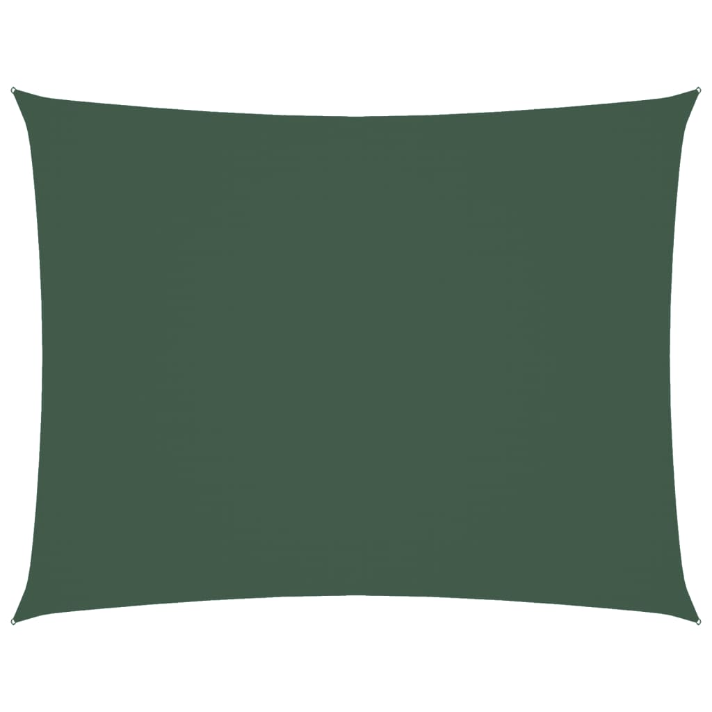 Vidaxl Sunshade rektangulær 3x4 m Oxford Stof mørkegrøn