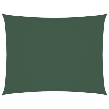 Vidaxl Sunshade rektangulær 3x4 m Oxford Stof mørkegrøn