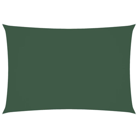 Vidaxl Sunshade rektangulær 3x5 m oxford stof mørkegrøn