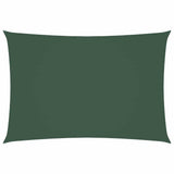 Vidaxl Sunshade rektangulær 3x5 m oxford stof mørkegrøn