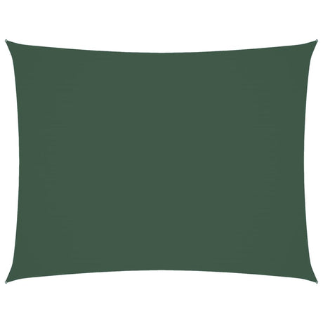 Vidaxl Sunshade rektangulær 3,5x4,5 m Oxford stof mørkegrøn