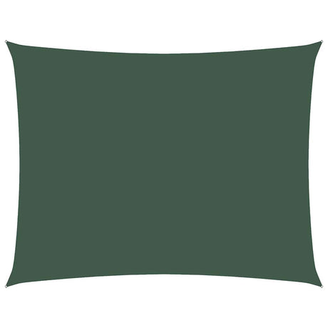 Vidaxl Sunshade rektangulær 3,5x5 m Oxford Stof mørkegrøn