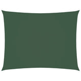 Vidaxl Sunshade rektangulær 3,5x5 m Oxford Stof mørkegrøn