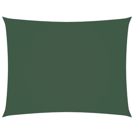 Vidaxl Sunshade rektangulær 3,5x5 m Oxford Stof mørkegrøn